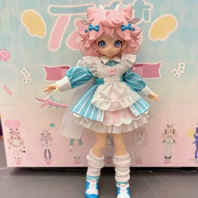 新しい 1/8 Mjd ブラインドボックス Onemore 可動 8 点人形おもちゃデザートパーティー置物デスクトップ装飾絶妙なグッズギフト