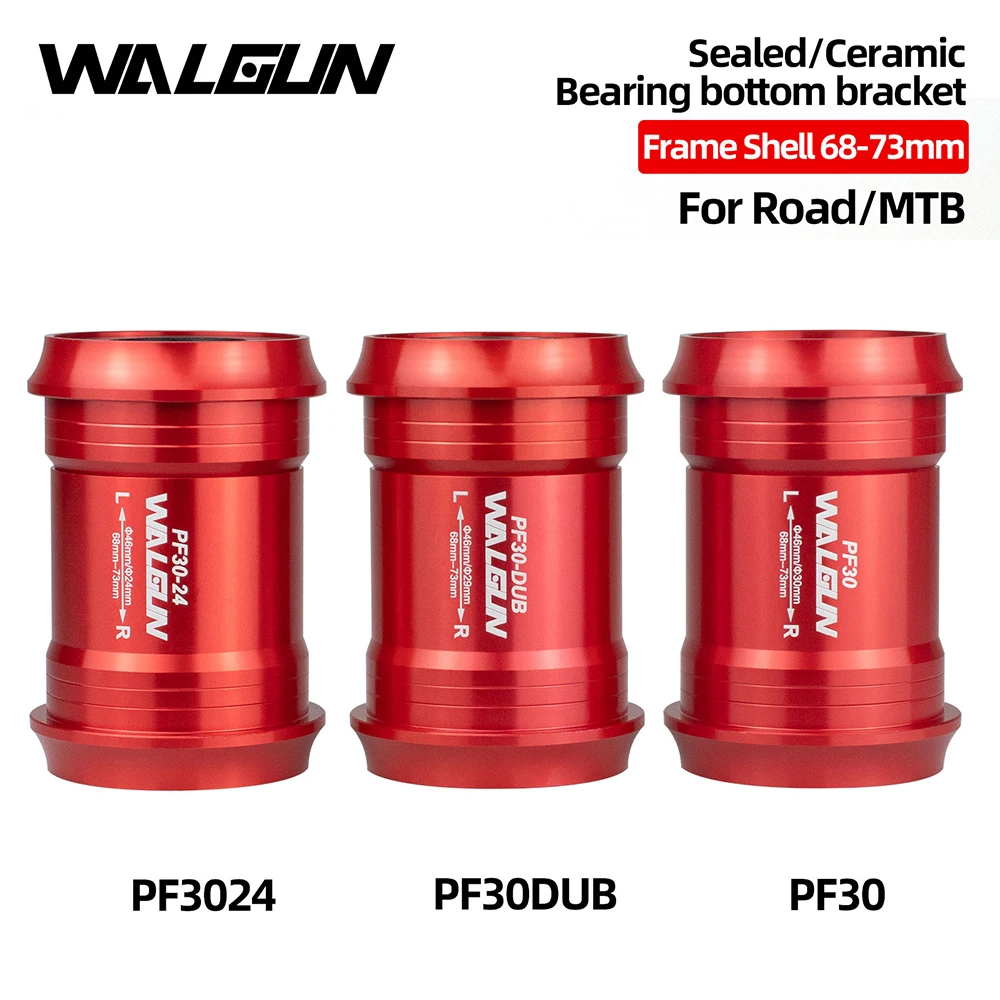 

PF30 Press in Bicycle Bottom Bracket Ceramic Bearing Sealing BB MTB Road Bike Bottom Bracket for Sram Shimano Crankset Parts