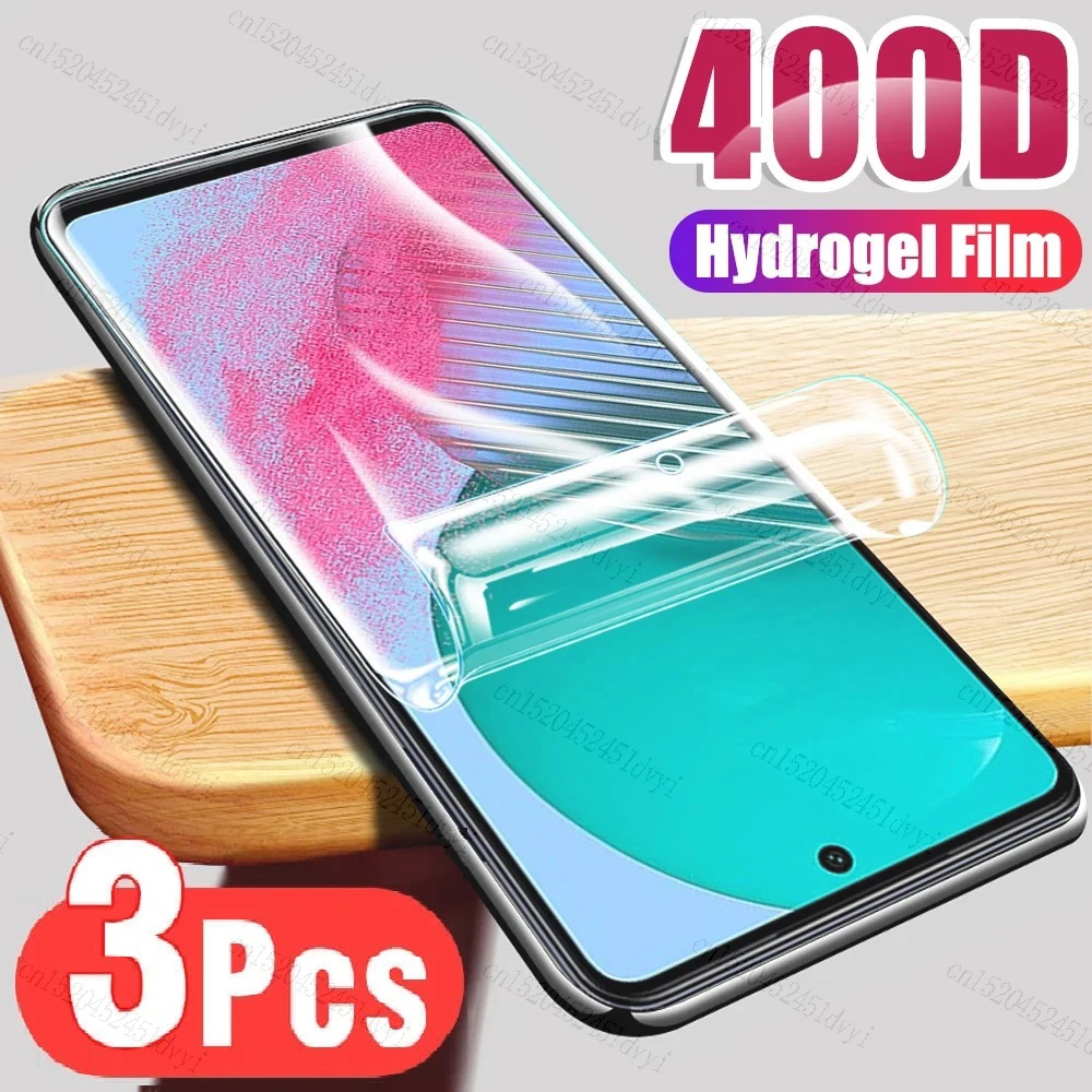 3Pcs Hydrogel Film Screen Protector For Nokia 5.4 3.4 5.3 8.3 2.3 1.3 3 3.1 3.2 5 5.1 X5 6 6.1 7.2 8 6.2 7 7.1 Film