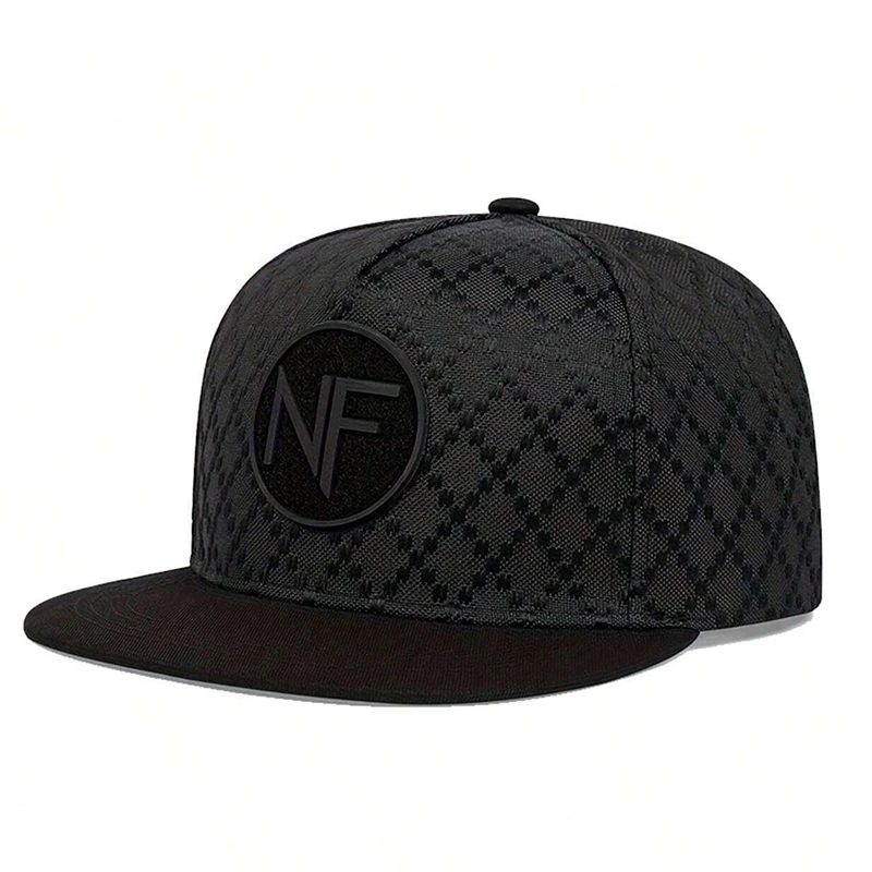 NF Flat Men Women Baseball Cap Snapback Hip Hop Rap Embroidery Hat Adjustable Snapback Caps Adult Unisex Sunshade Cowboy Hat ﻿