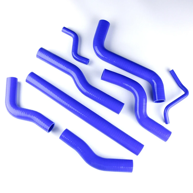 

Custom Color Silicone Radiator Hose BLUE 8PCS SILICONE COOLANT RADIATOR HOSE FITHONDA JDM ACURA NSX C30 1991-98
