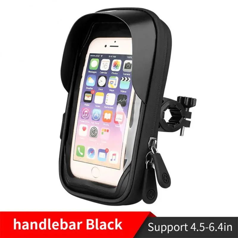 3PCS Inch Touch Screen Bags,MTB Cycling Bike Head Tube Bag, Handlebar Cell Mobile Phone Bag Case Holder For Bike