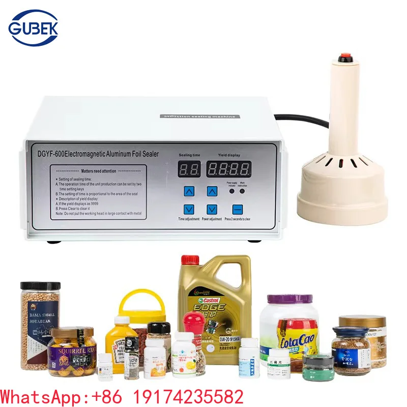 DGYF-600 Type Electromagnetic Induction Sealing Machine Plastic Bottles, Oil Bottles, Glass Aluminum Foil Sealing Machine