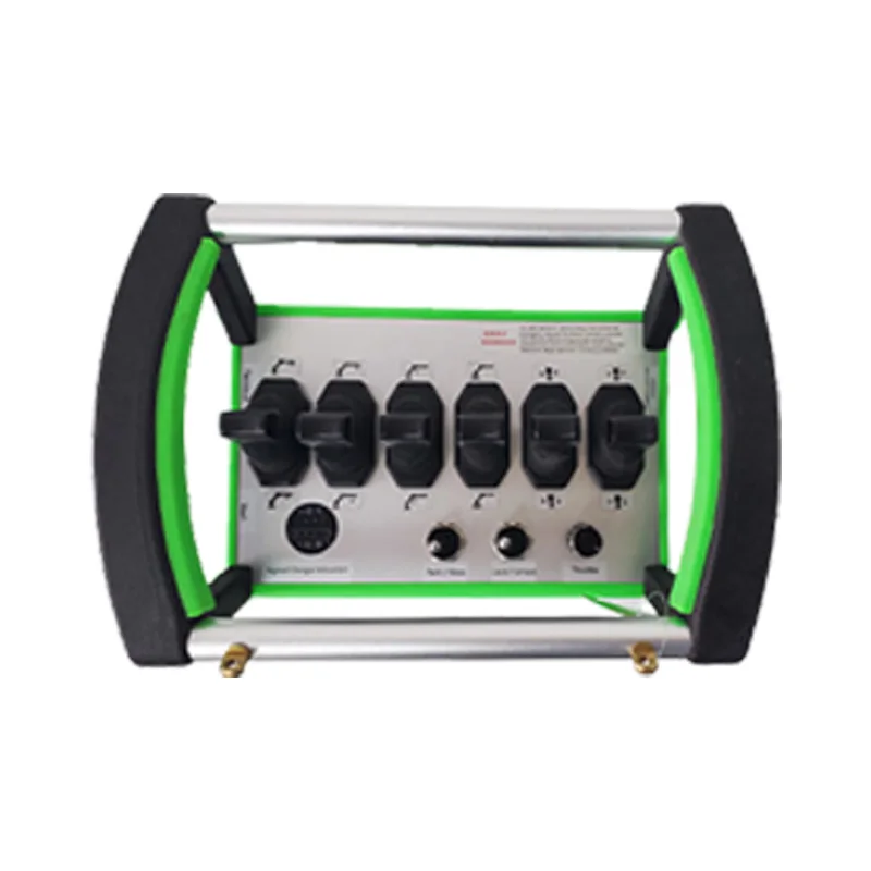 Waterproof Automatic Metal Wireless Remote Control for Crane 6 Joysticks Hydraulic Valve 500m Range