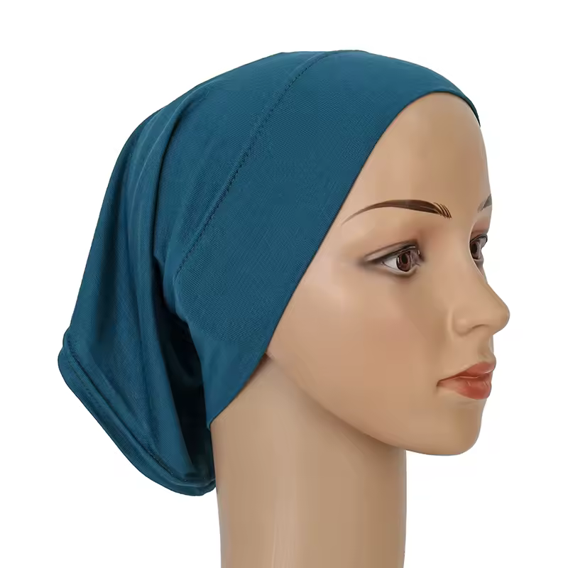 Cotton Modal Inner Hijab Undercap Muslim Turban Islam Underscarf Hijab Bonnet Soft Stretch HIjabs Tube Cap Turbante Mujer Hat - Image 19