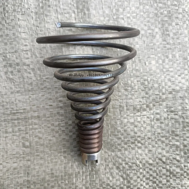 Household 16mm Spring Accessories Cutter Head Tool Enlarged Sewer Pipe Dredging Machine Dredging Drill Wire Hook
