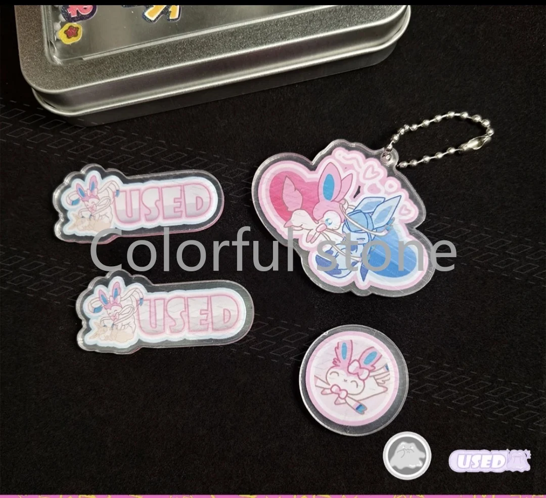 PTCG Pokemon Match Scoring Schade Teller Schade Indicator Sylveon Gebruikt Bord Vstar Borad Game Acryl Speelgoed Cadeau