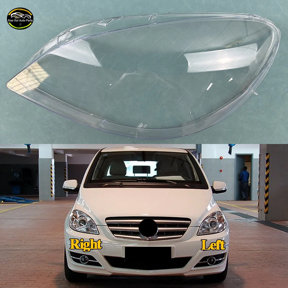 

Для Mercedes-Benz B-класса W245 B180 B200 2005-2010: Прозрачная крышка фары / Защитный кожух фары / Корпус фары