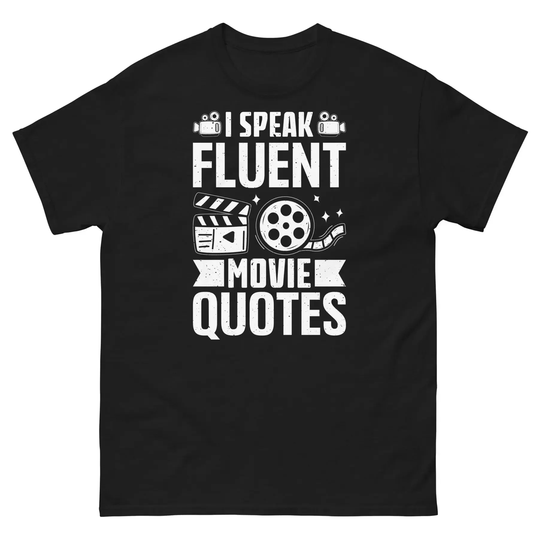I Speak Fluent Horror Movie Quotes Halloween Streaming Men s Classic Tee