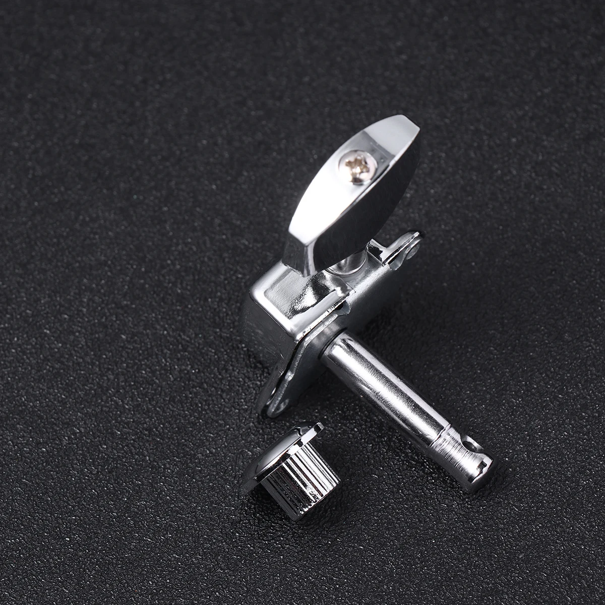 

6pcs Mini Square Head Semi-closed Vintage Style Guitar Machine Heads 3L Tuning Pegs for Guitar Bass (Silver)