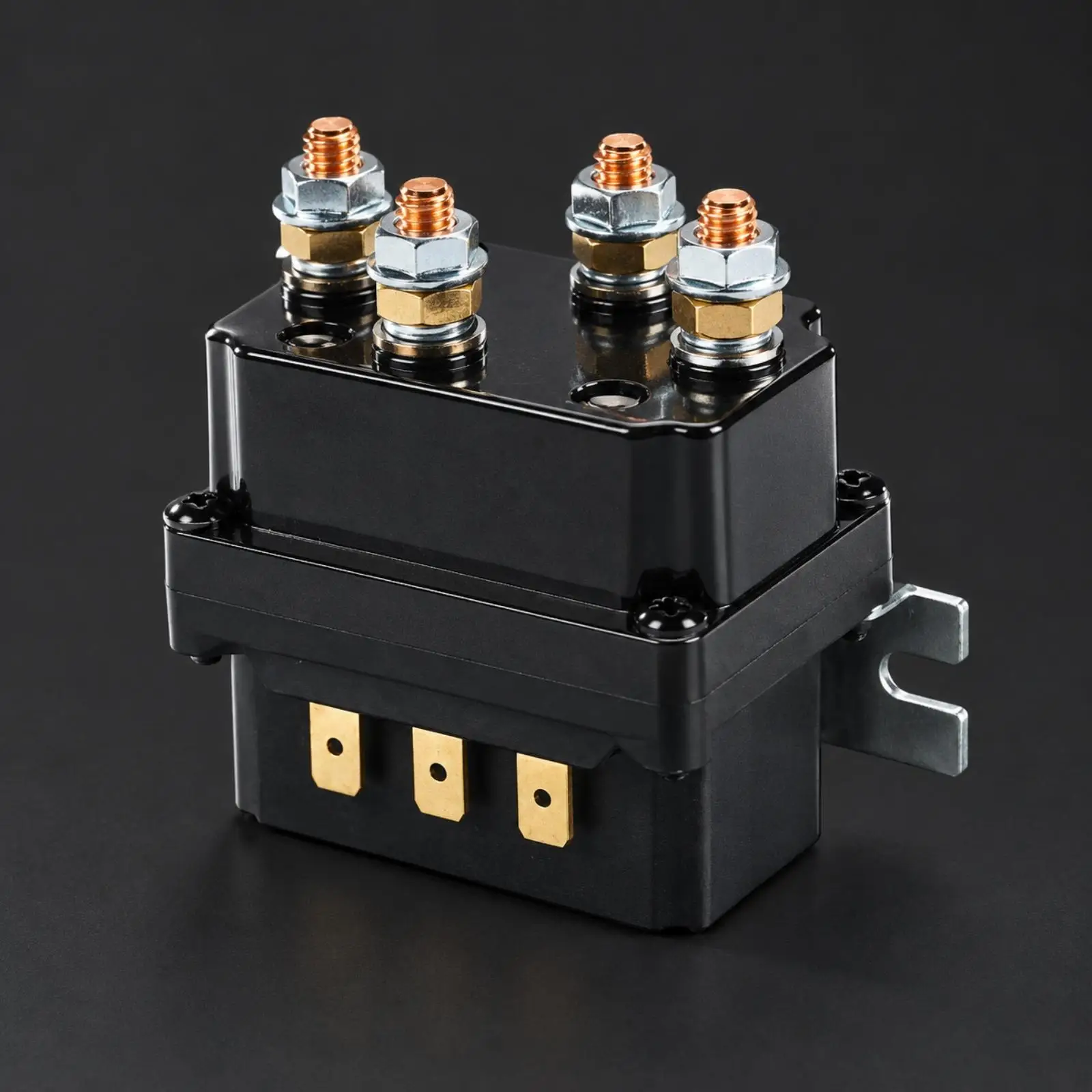12V Winch Solenoid Relay 4250X Waterproof Covered for Vehicle Recovery and Outdoor Towing