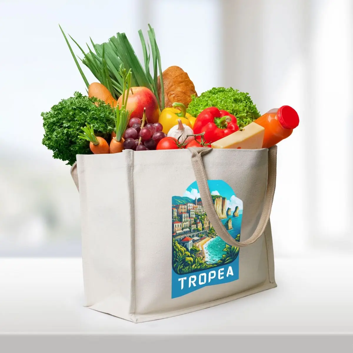 Tropea Tote Bag المتسوق حقائب نسائية حقيبة يد للمتسوقين حقائب نسائية 2025
