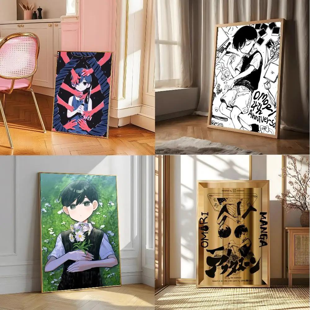 O-omori Video Games Poster Posters Sticky Vintage Room Home Bar Cafe Decor Kawaii Room Decor
