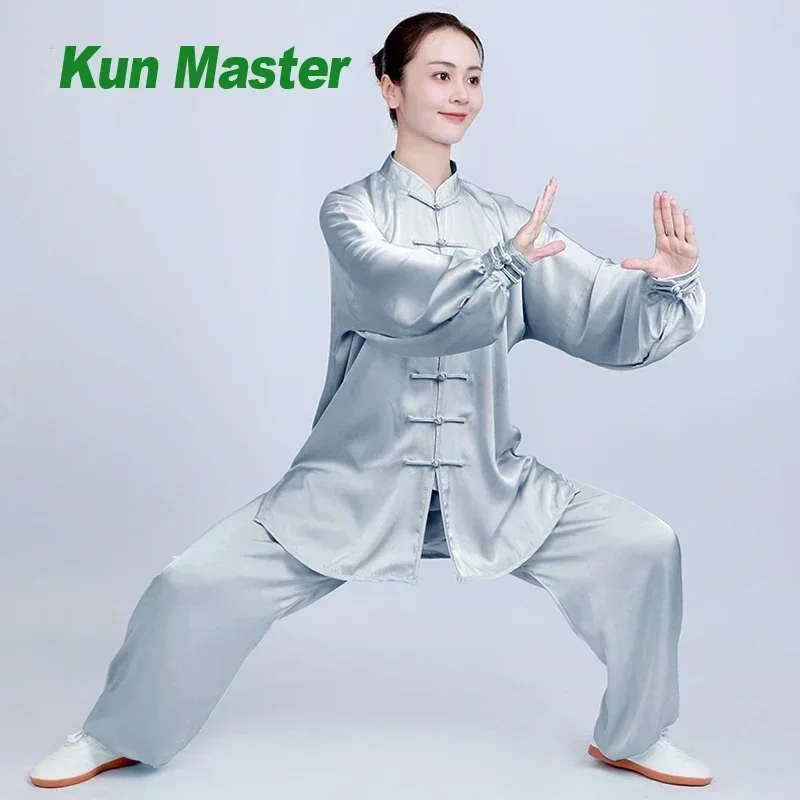 Tai Chi Clothes Kung Fu Dress Wushu Clothing Martial Art Uniform Multicolor Breathable Women And Men Unisex Kun Master 2025 New