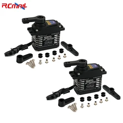 2PCS 70KG High Torque High Voltage Metal Gear Digital Servo IP68 Brushless Motor Robot Servo for 1/10 1/8 TRX6 scx10 RC Crawler
