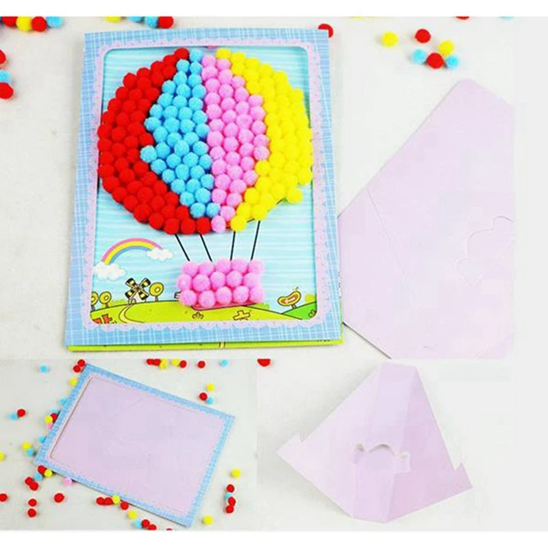 1500 stuks 10 mm zachte ronde pompons bal gemengde kleur DIY decoratie ambachtelijke maken en hobbybenodigdheden