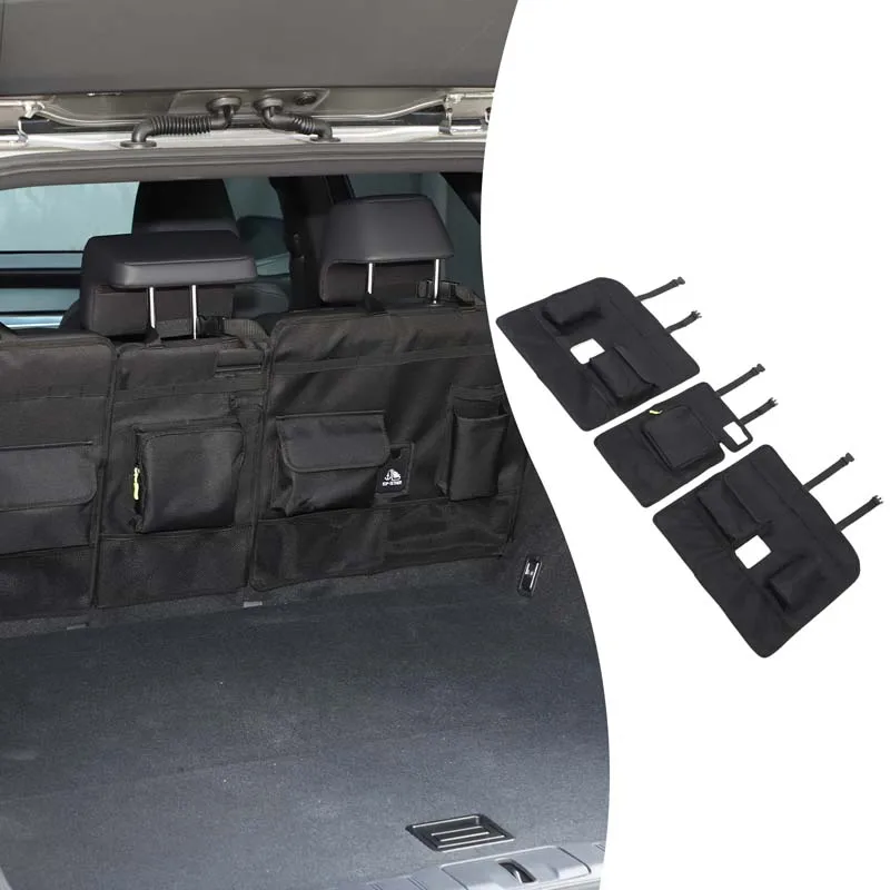 

3piece set cloth black For Lexus RX 2023+ car rear seat back hanging bag storage bag car interior modification accessories