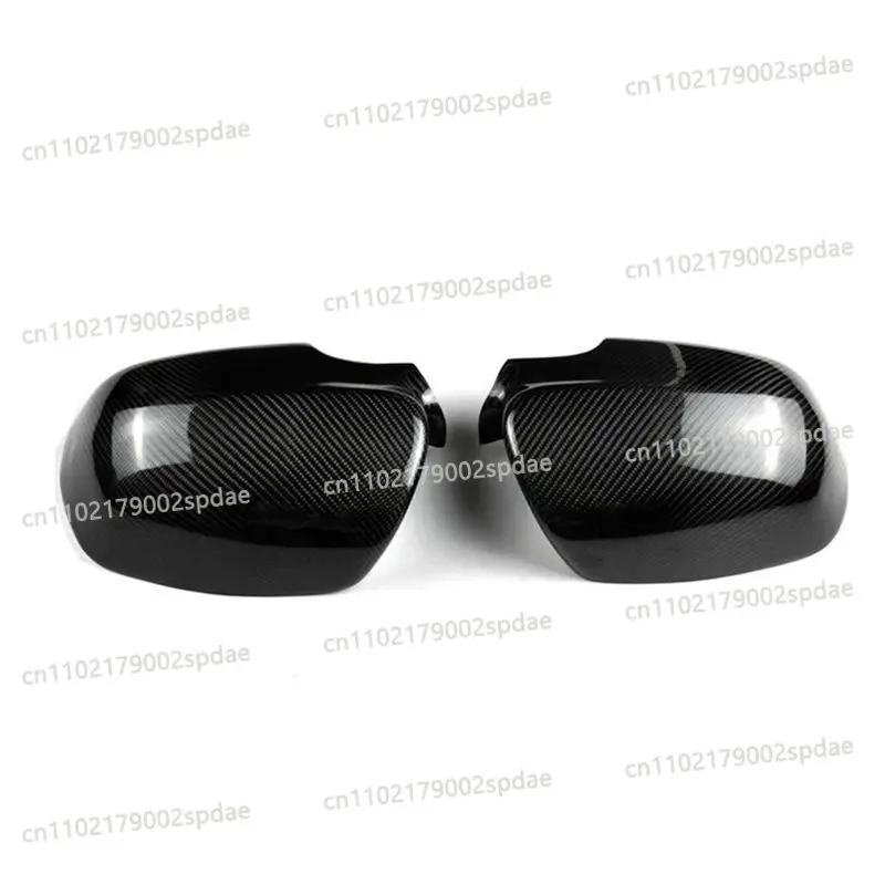 Real Carbon Fiber Rear View Mirror Cover Shell Fit 957 2006-2010 Wing Mirror Cap Trim