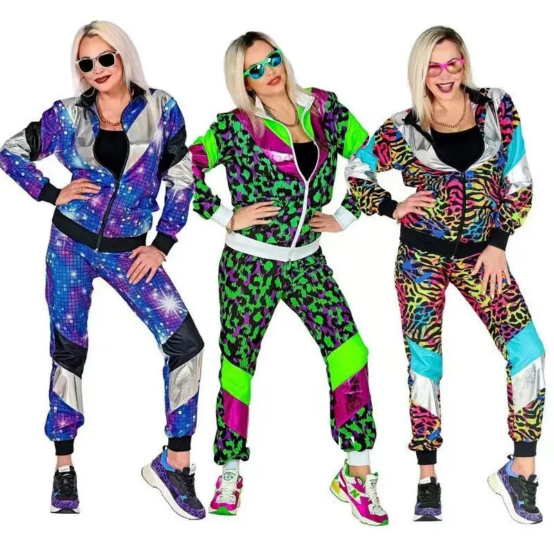 Couple Clothing Hip-hop Rock School Uniform Retro Opera Game Clothing Disco Party Stage Performance Cosplay Clothing