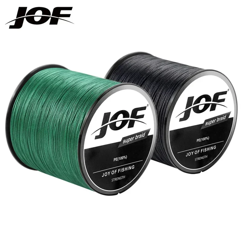 JOF Braided 500M 4 8 Strands PE Fishing Line 11-88LB Leader Line Fly Fishing Line Super Strong Fishing Accessorie