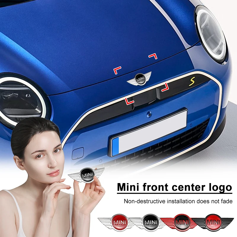 For Mini Cooper Countryman R60 R61 Car Styling 3D ABS Auto Accessories Car Logo Sticker Rear Trunk Emblem Badge Decorative Decal