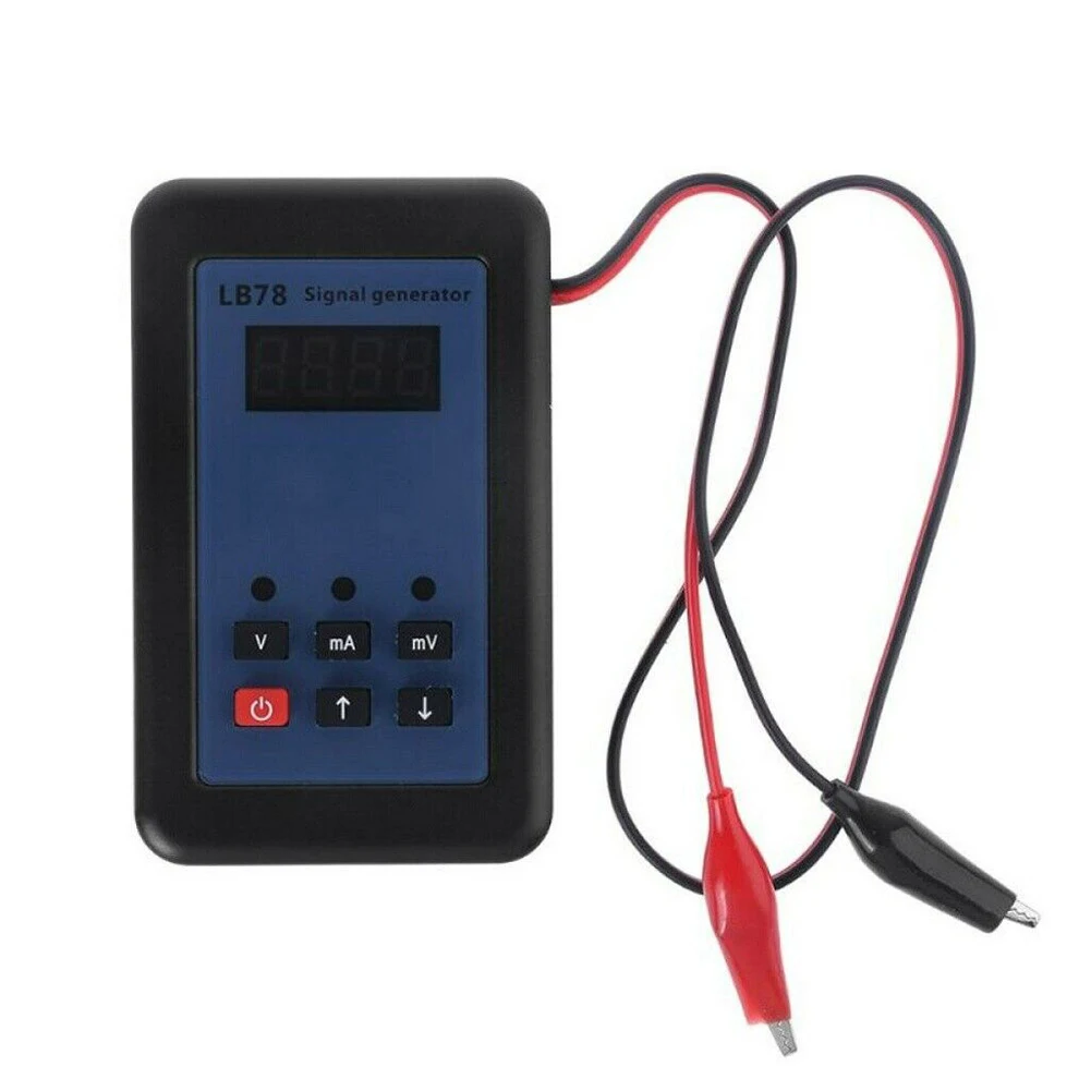 

Operational Boosters Calibrator Tester 4-20mA Signal Generator Built-in Battery Built-in Quick-break Fuse Fast Response