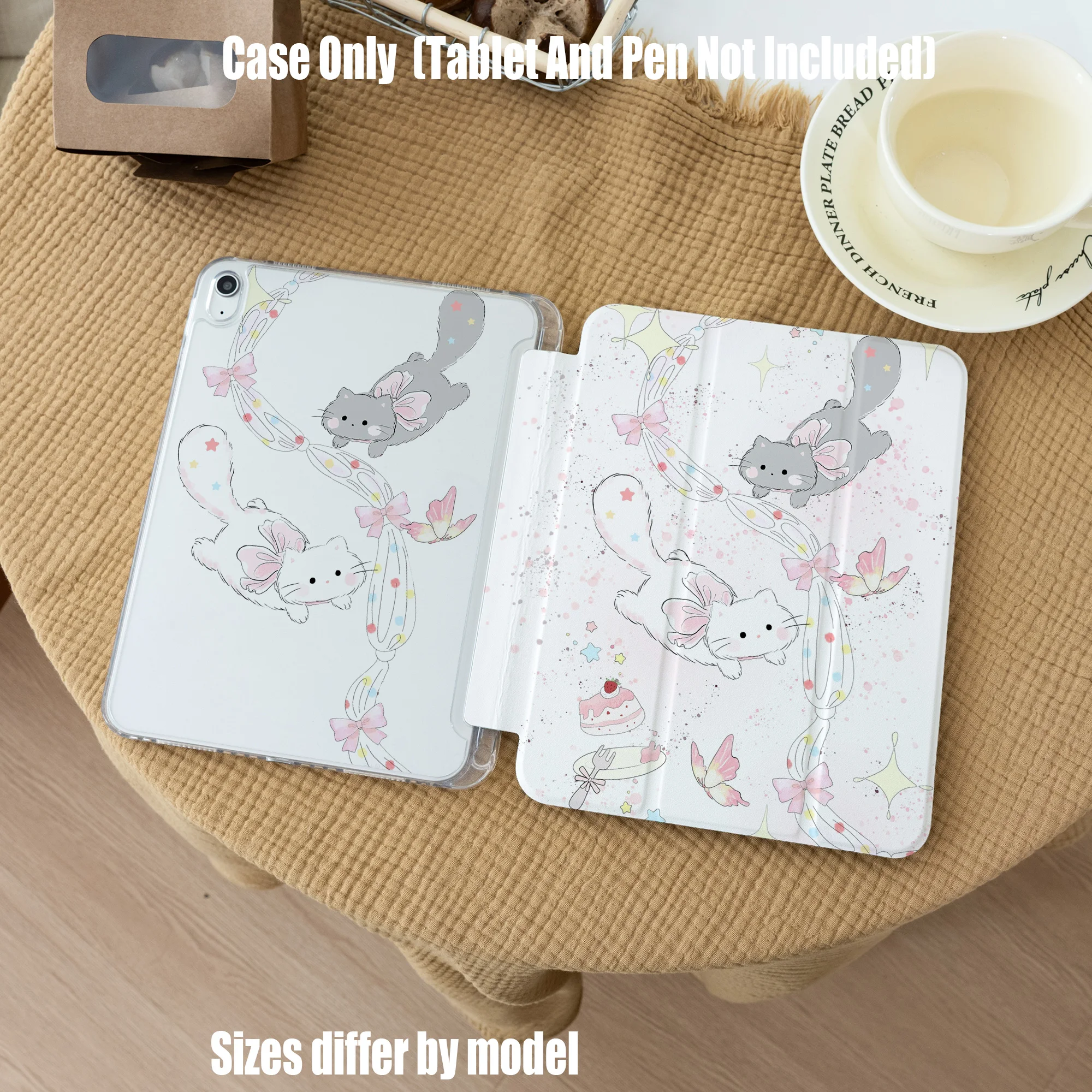 Premium TPU Tablet Case for Samsung and Apple All Models Slim Fit Protective Cover，Shockproof Lightweight Durable