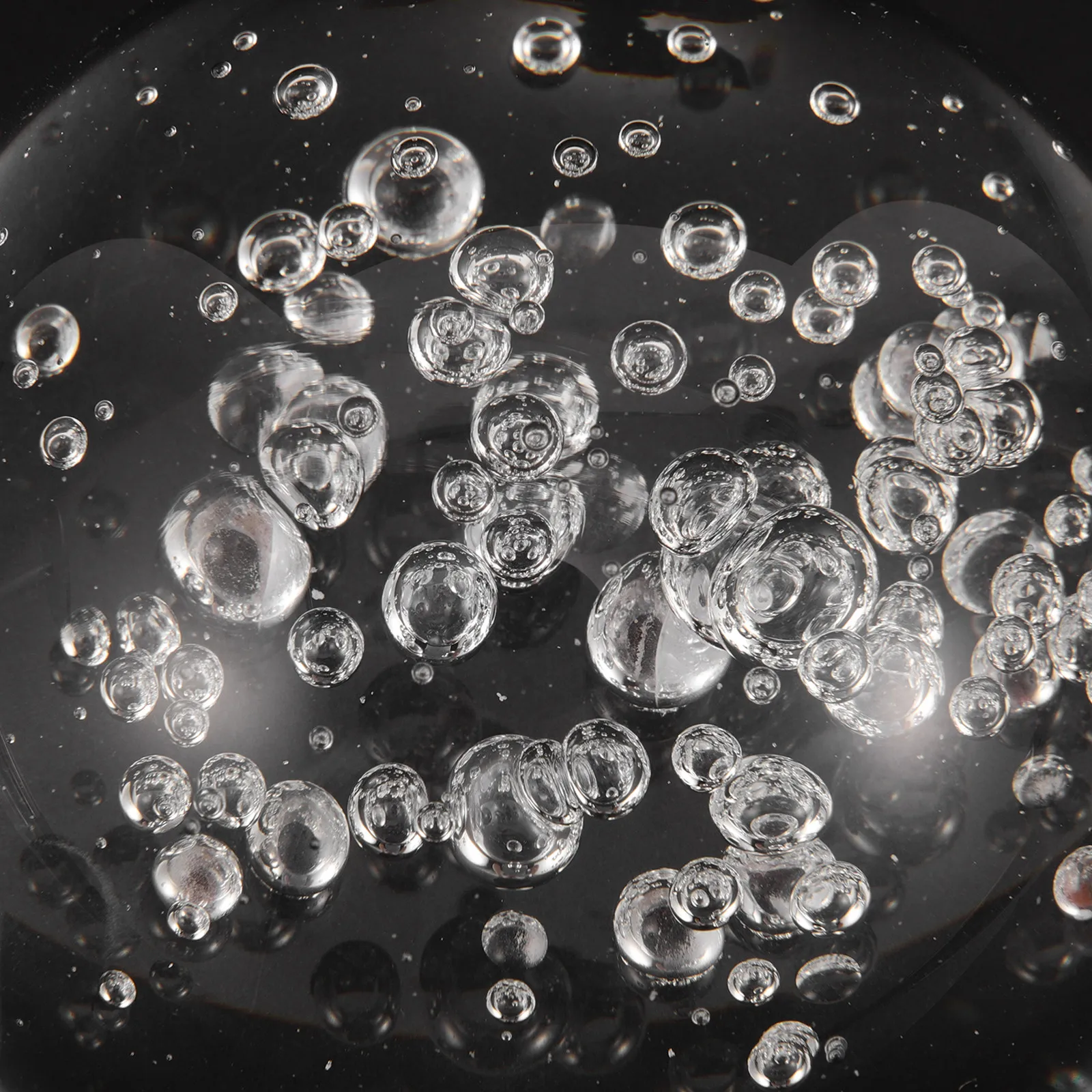Half Crystal Ball Transparent Sphere 80Mm Clear Glass Globe Lens Decorative Globe for Home Office Desktop Dome Paperweight