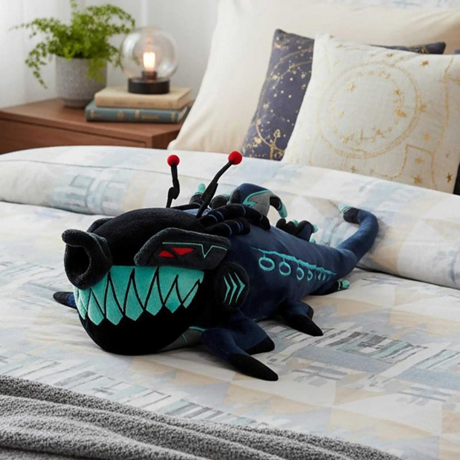 

Hell Inn Ugly Fish Plush Toy Anime Movie Peripheral Plush Toy Soft Fish Plush Animal Doll Kids Toys Birthday Christmas Gift