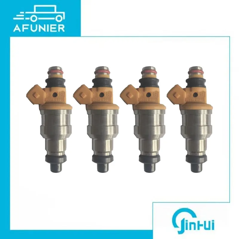 

4Pcs Fuel Injector Nozzle For Hyundai Excel Scoupe Mitsubishi Precis 90-94 OE No.:35310-24010