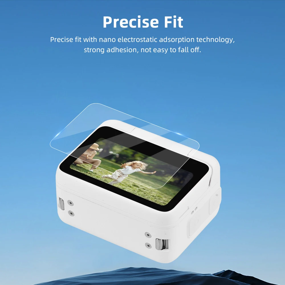 Twarde szkło hartowane zabezpieczenie ekranu BRDRC do Insta360 GO 3S /GO 3 kamera akcji obiektyw LCD etui na wyświetlacz akcesoria