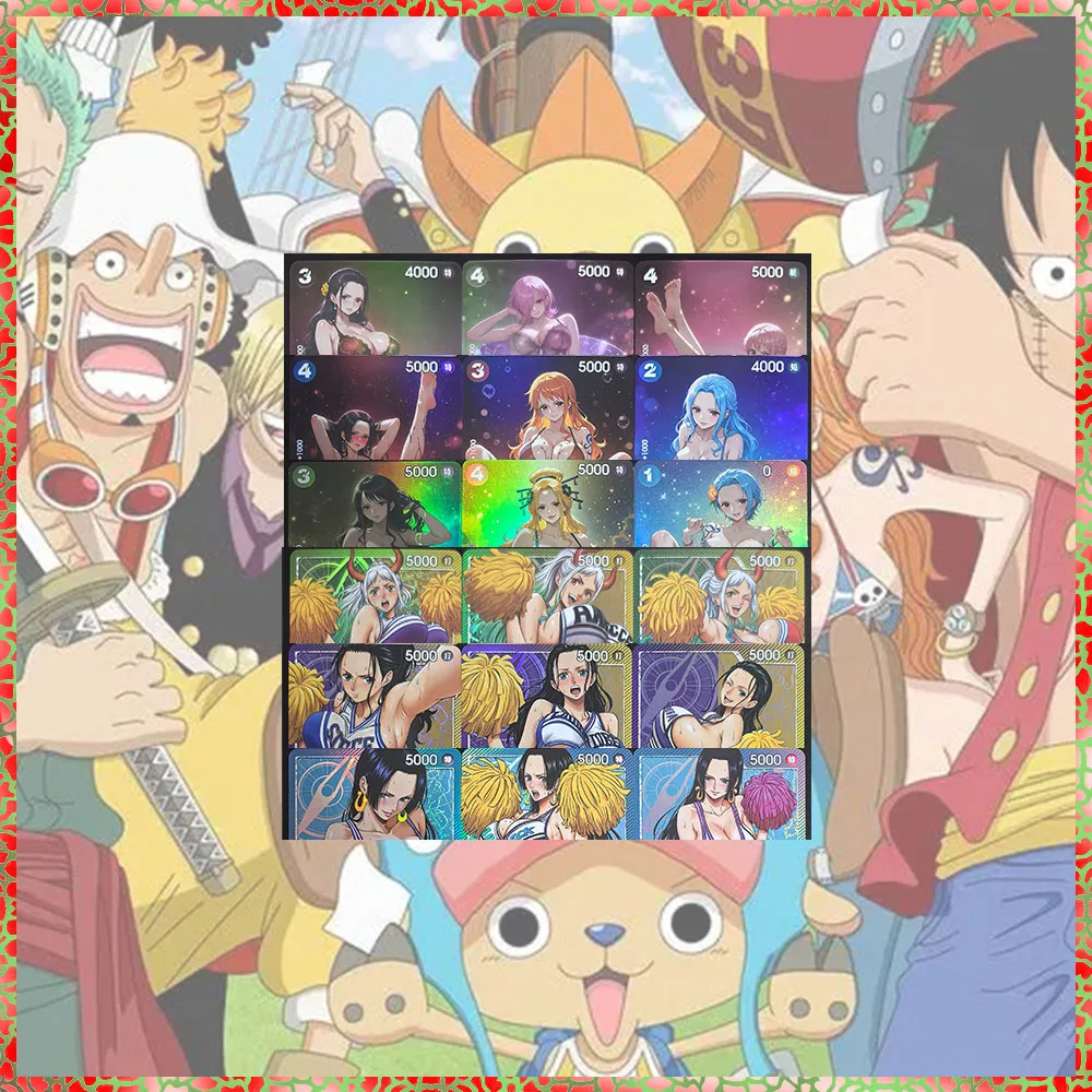 Collectibles Card DIY ACG One Piece Japanese Anime Games Toys Festivals Birthday Gifts Shirahoshi Yamato Vivi Otohime Charlotte