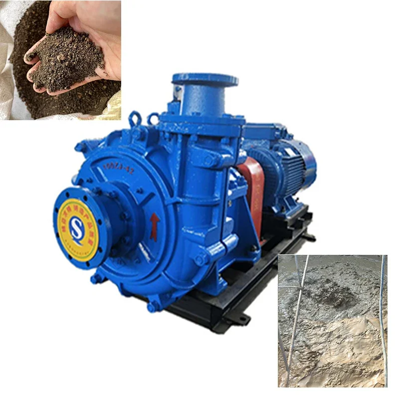 

High chromium alloy material A05 slurry pump, industrial special mud centrifugal pump