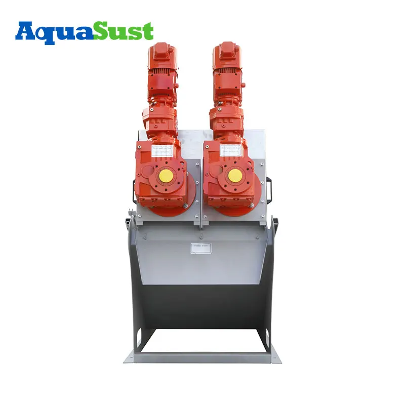 Aquasust Environmental Friendly Stack Sludge Dewatering Machine For Wastewater Treatment