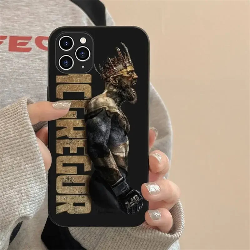 Conor Mcgregor The King Phone Case For Iphone 7 8 Plus X Xr Xs 11 12 13 15 Se2020 Mini Mobile Iphones 14 Pro Max Case