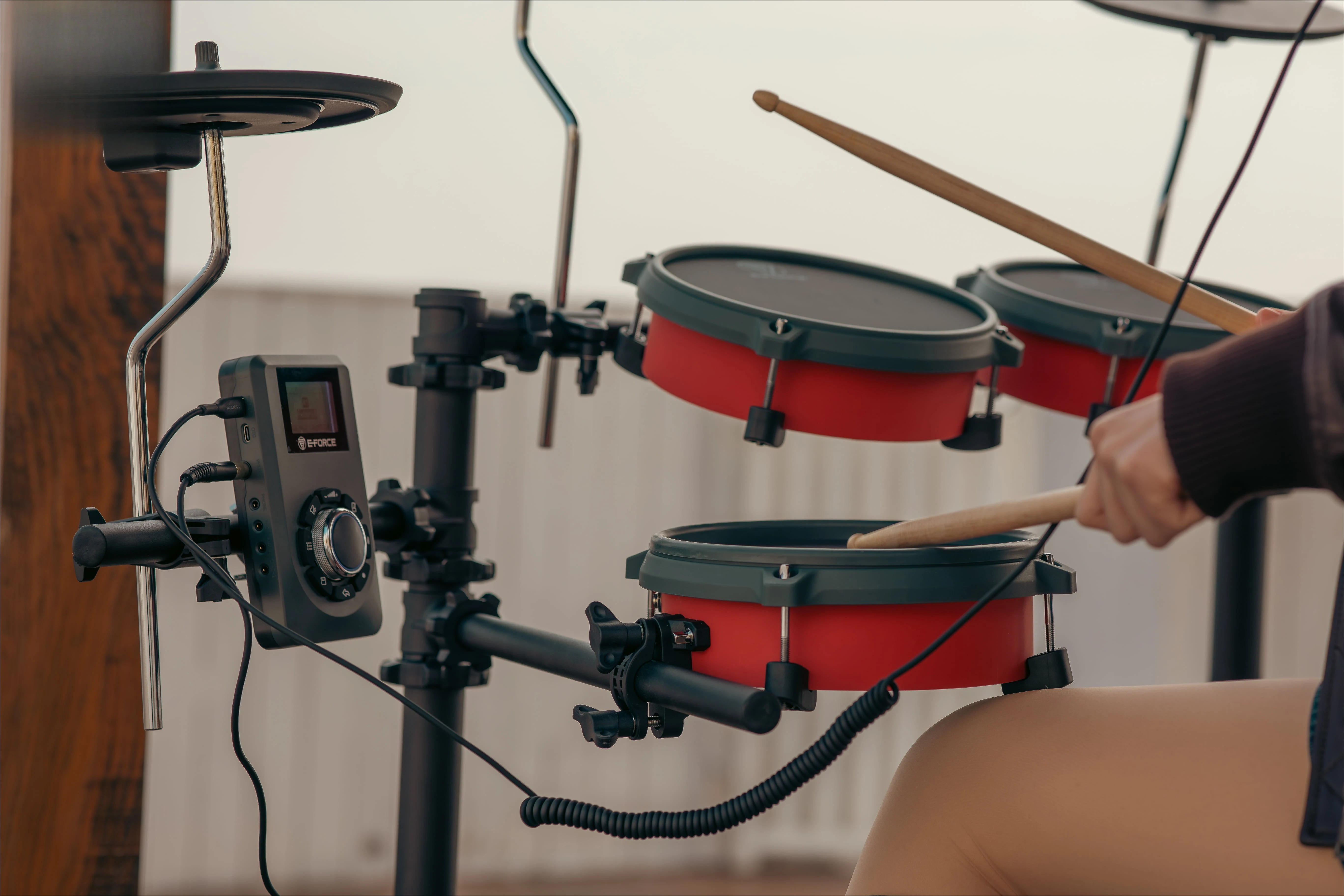 E-Drum-Set. Effiziente und wirtschaftliche Option