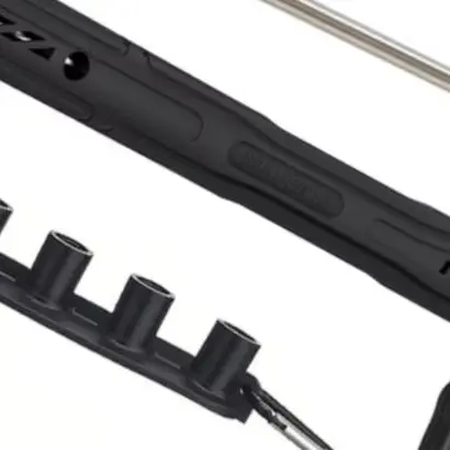 Adjustable Nozzle High-Pressure Cleaner For Outdoor Cleaning Compatible With Power Washers Dual Extension Wands