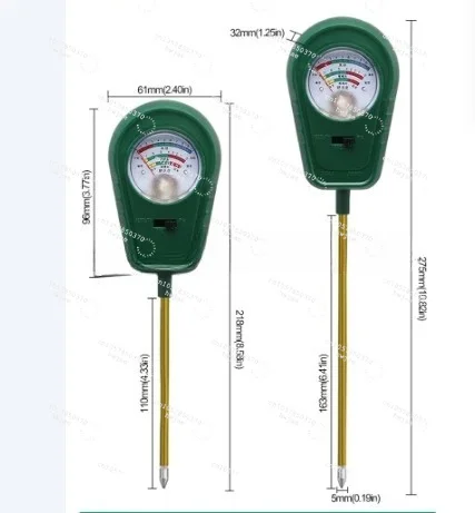 in 1 Soil Ph Moisture Fertility Detector Soil Hygrometer Sensor forFactory  JQ001 LCD Plants Flower Acidity Humidity Tester 3