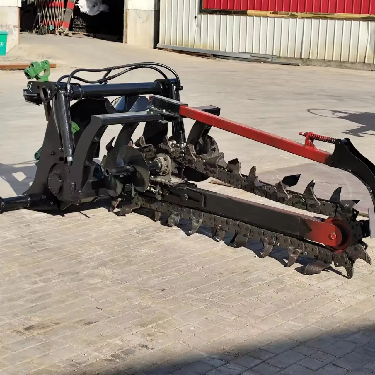 

Chain Trenching Machine, Agricultural Engineering, Soil Machine, Road Construction Equipment