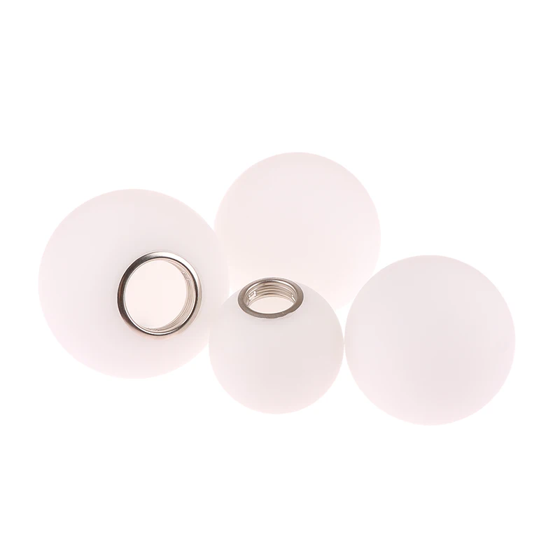 White Glass Lamp Shade Spherical Frosted Chandelier For E14E27 Bulb Fitter Opening Accessory Glass Fixture Replacement Lampshade
