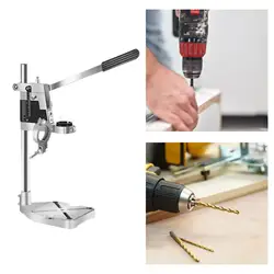 Drill Stand Holder Adjustable Desktop Electric Workstation Stand Portable Drill Press Clamp Equipment for Hand Drill Supplies