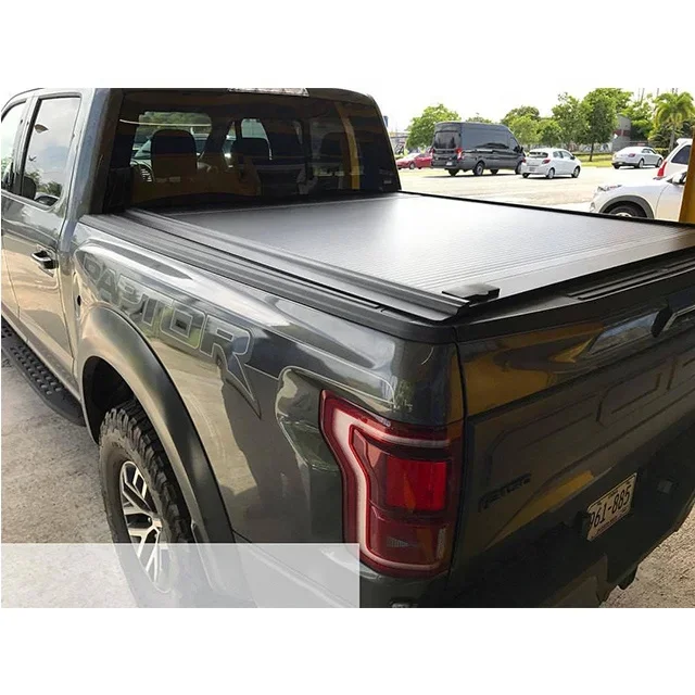 

KV8805 roller lid shutter pickup truck bed cover hard aluminum retractable tonneau cover for 2005-2015 tacoma 5ft