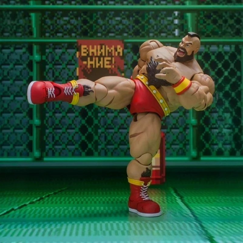 

Game Street Fighter Zangief Action Figure Storm Toys ZANGIEF Figurine Model Toys SF The Final Challengers Collection Doll Gifts
