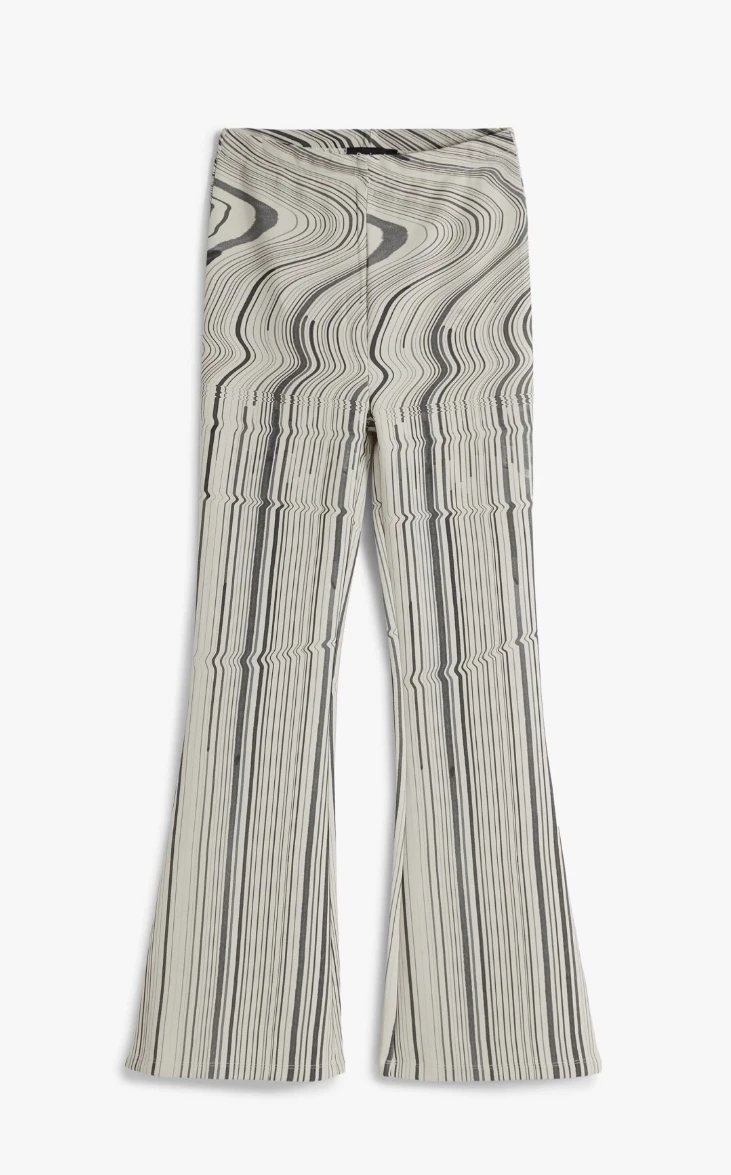 New Spanish printed corrugated high-neck stretch set for foreign trade original order