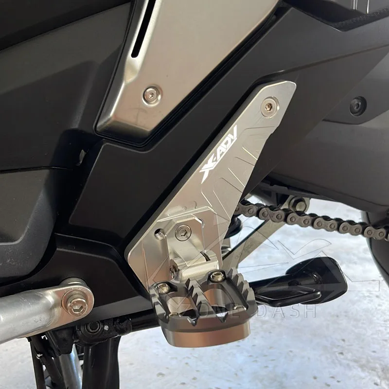 X-ADV Motorcycle CNC Rear Pedal Foot Stand Folding Footrests Passenger FootPegs For HONDA XADV 750 2024 xadv750 2021 2022 2023