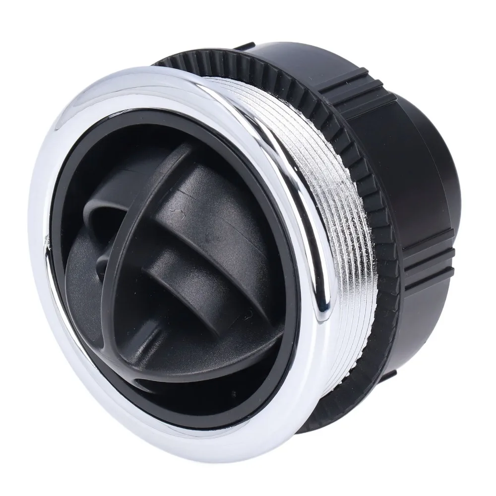 AC Register Black Air Conditioning Vent Thread Style Outlet Vent AC Deflector Air Outlet Vent Bus Applications