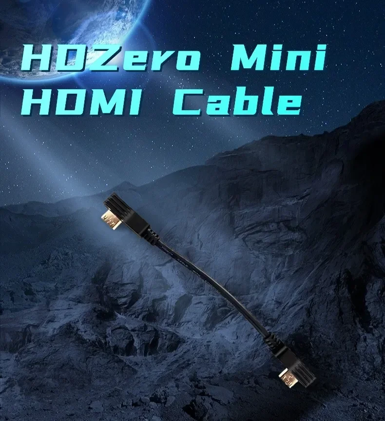 HDZero Mini HD-MI Cable, ZEX FPV Connection Wire for RC FPV Racing