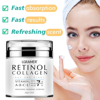 Retinol Anti Aging Face Cream Moisturizing Wrinkle Remover Collagen Hyaluronic Acid Creams Skin Care Cosmetic 60ML