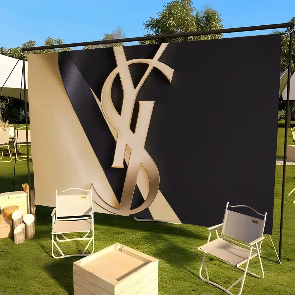 Brand S-SAINT L-LAURENT Y-YSL flag For Picnic Party Art Hanging Home Decoration Outdoor Camping Party Banner