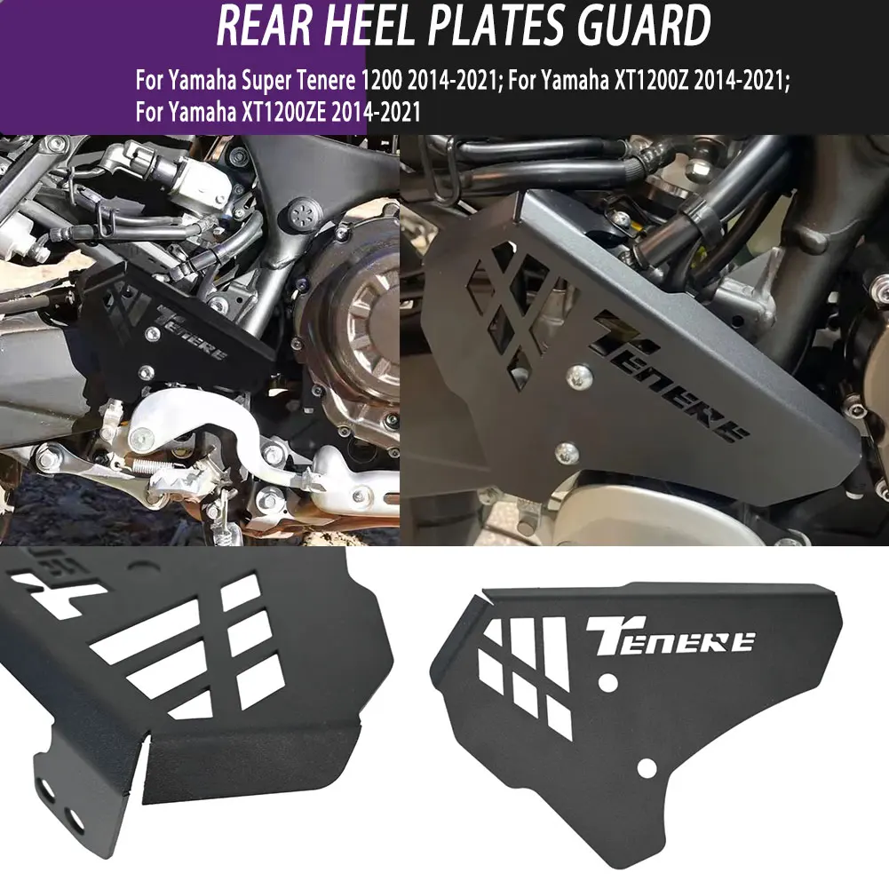 

Запасные части для модификации мотоцикла, подставка для ног, задние пяточные пластины, защита для Yamaha XT1200Z XT1200ZE TENERE
